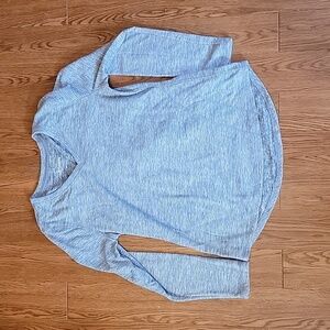V Neck Fleece Sweater